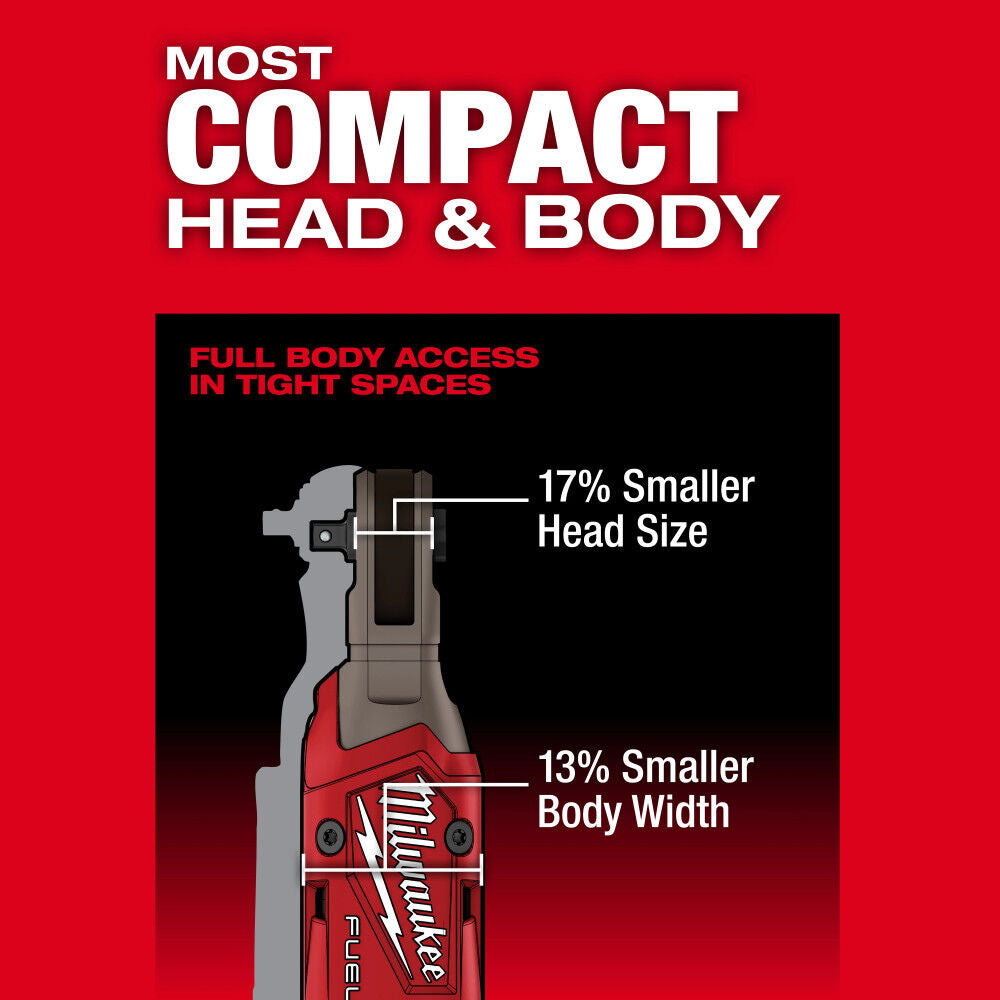 Milwaukee M12 FUEL 1/4 Inch Ratchet 3052-20