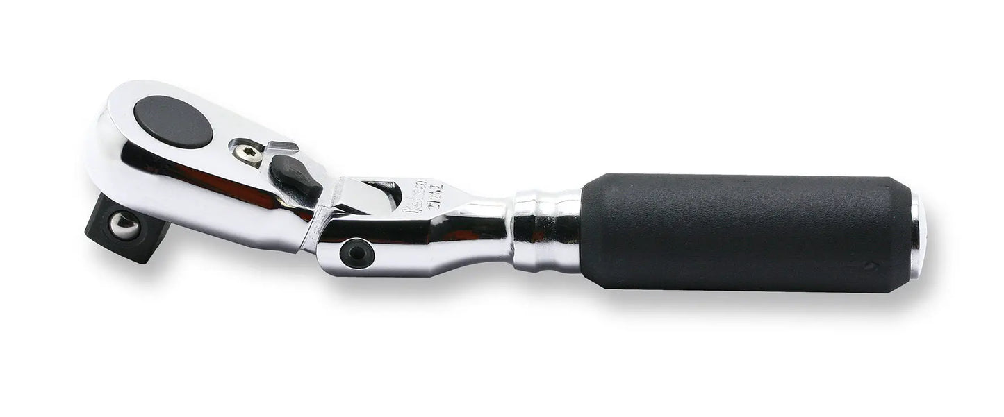 Ko-Ken 1/4" Body 3/8" Sq. Dr. Ratchet Handle 72 teeth Flexible Head Length 114mm Z-series