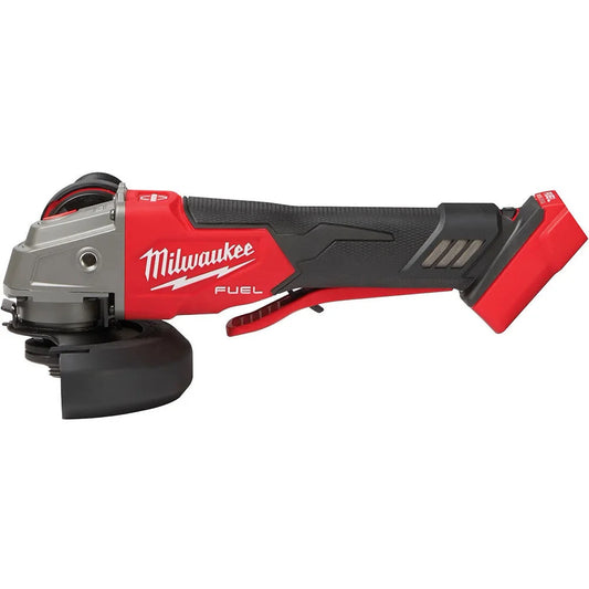 Milwaukee M18 FUEL 4-1/2" / 5" Variable Speed Braking Grinder, Paddle Switch No-Lock 2888-20