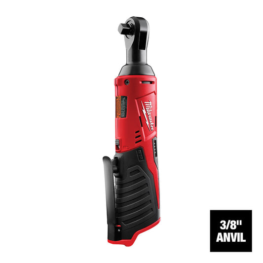 Milwaukee M12 Cordless 3/8in. Ratchet Bare Tool 12 Volt 2457-20