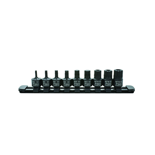 Astro Pneumatic 3/8 Nano Impact Triple Square 9pc