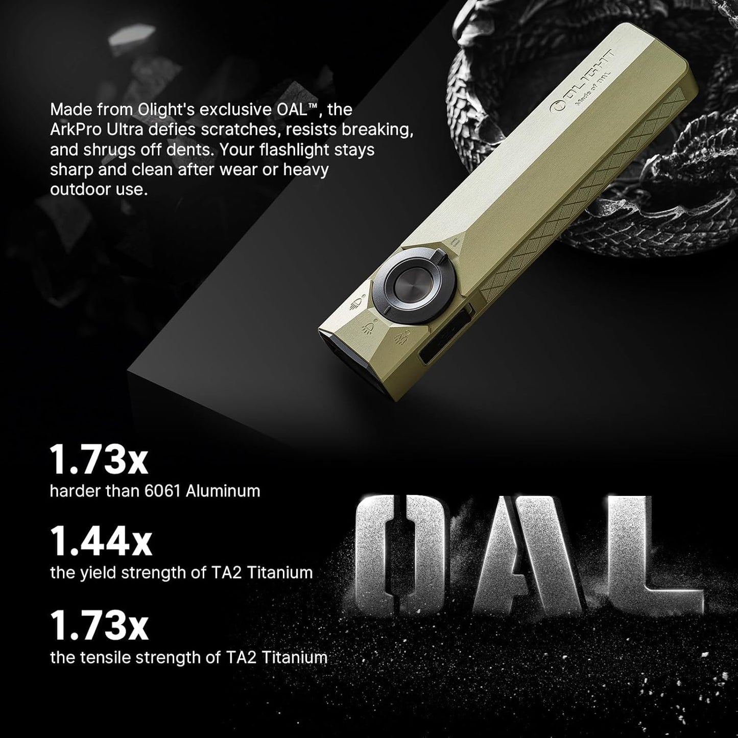 OLight ArkPro Ultra Olive Green