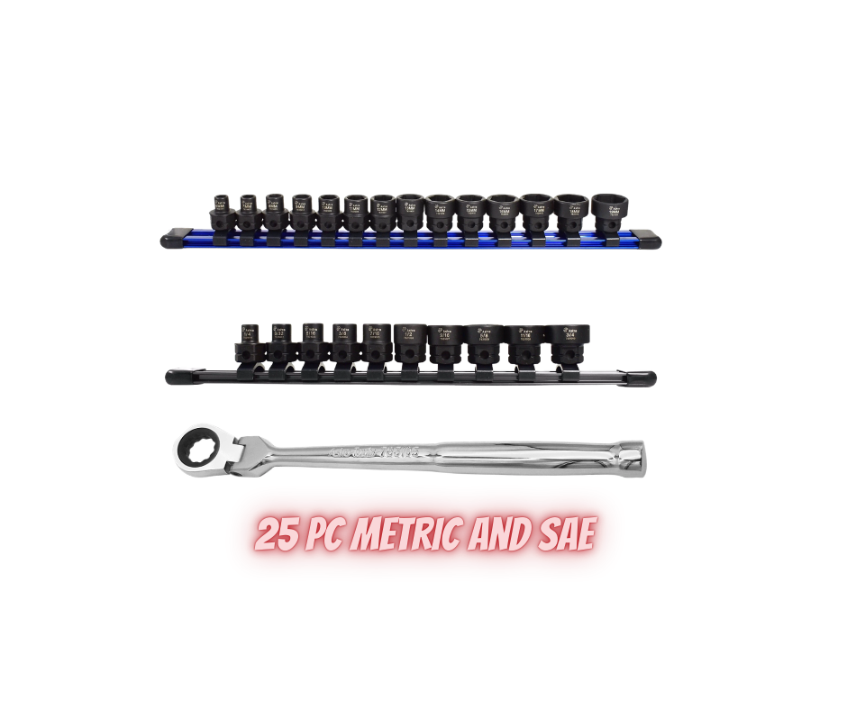 Astro Pneumatic 25pc 3/8 Nano Metric and SAE Special Bundle