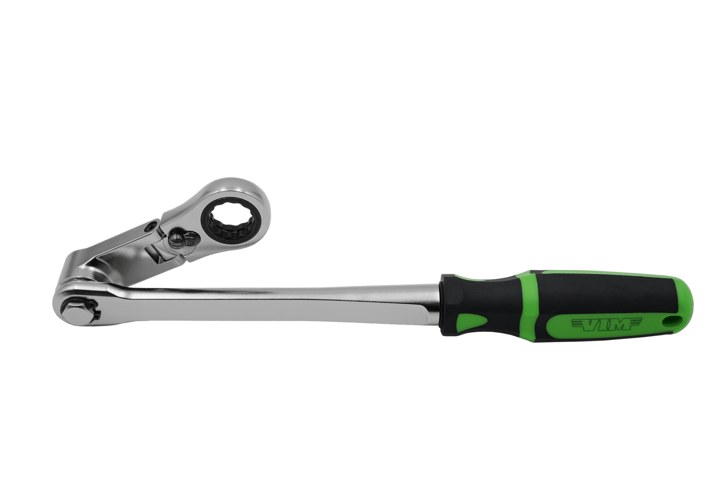 VIM Tools 17MM 100T FLEX HEAD 360 SWIVEL RATCHETING WRENCH FOR NANO 3/8 NANO SOCKETS