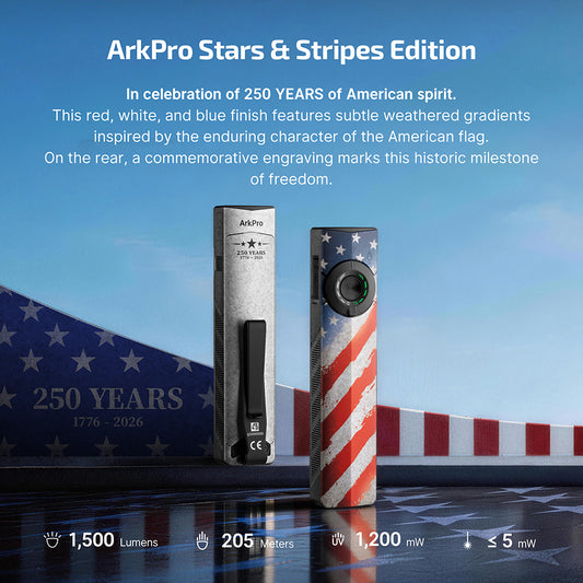 OLight ArkPro Stars and Stripes Edition