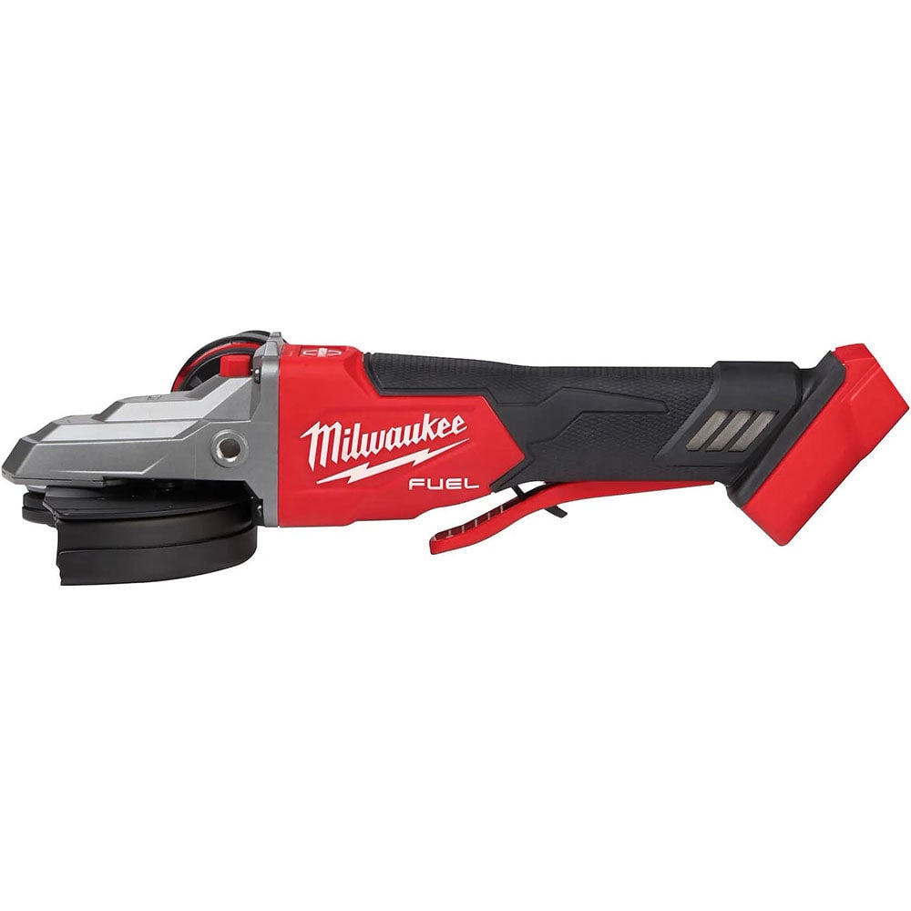 Milwaukee M18 FUEL 5inch Flathead Braking Grinder Paddle Switch No Lock With FREE 5.0ah Battery2886-20
