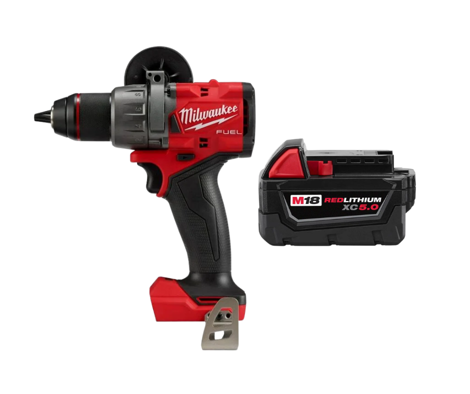 Milwaukee M18 Fuel Brushless 1/2 Hammer Drill With FREE 5.0 Battery 2904-20