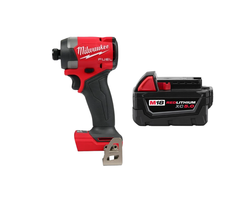 Milwaukee M18 Fuel Brushless 1/4 Impact Driver With FREE 5.0 Battery 2953-20