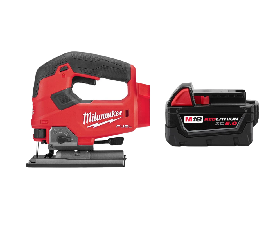 Milwaukee M18 D-Handle Jig Saw With FREE 5.0 Battery 2737-20
