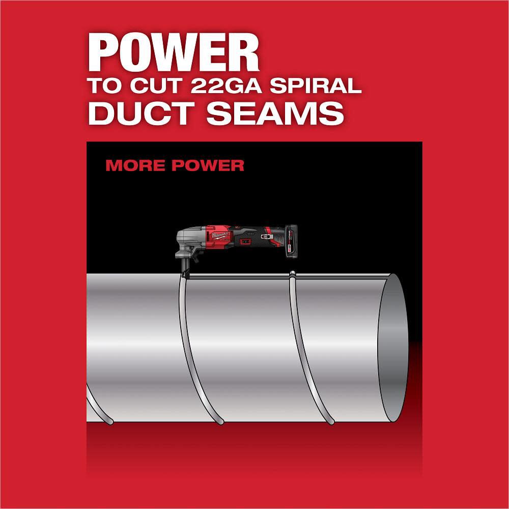 Milwaukee M12 FUEL 16 Gauge Variable Speed Nibbler With FREE 5.0 High Output Battery 2476-20