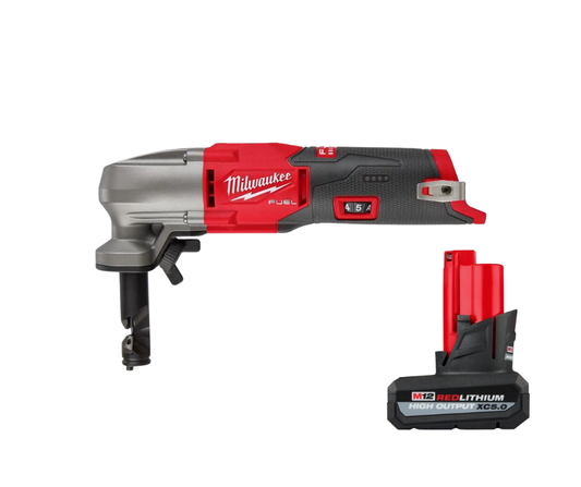 Milwaukee M12 FUEL 16 Gauge Variable Speed Nibbler With FREE 5.0 High Output Battery 2476-20