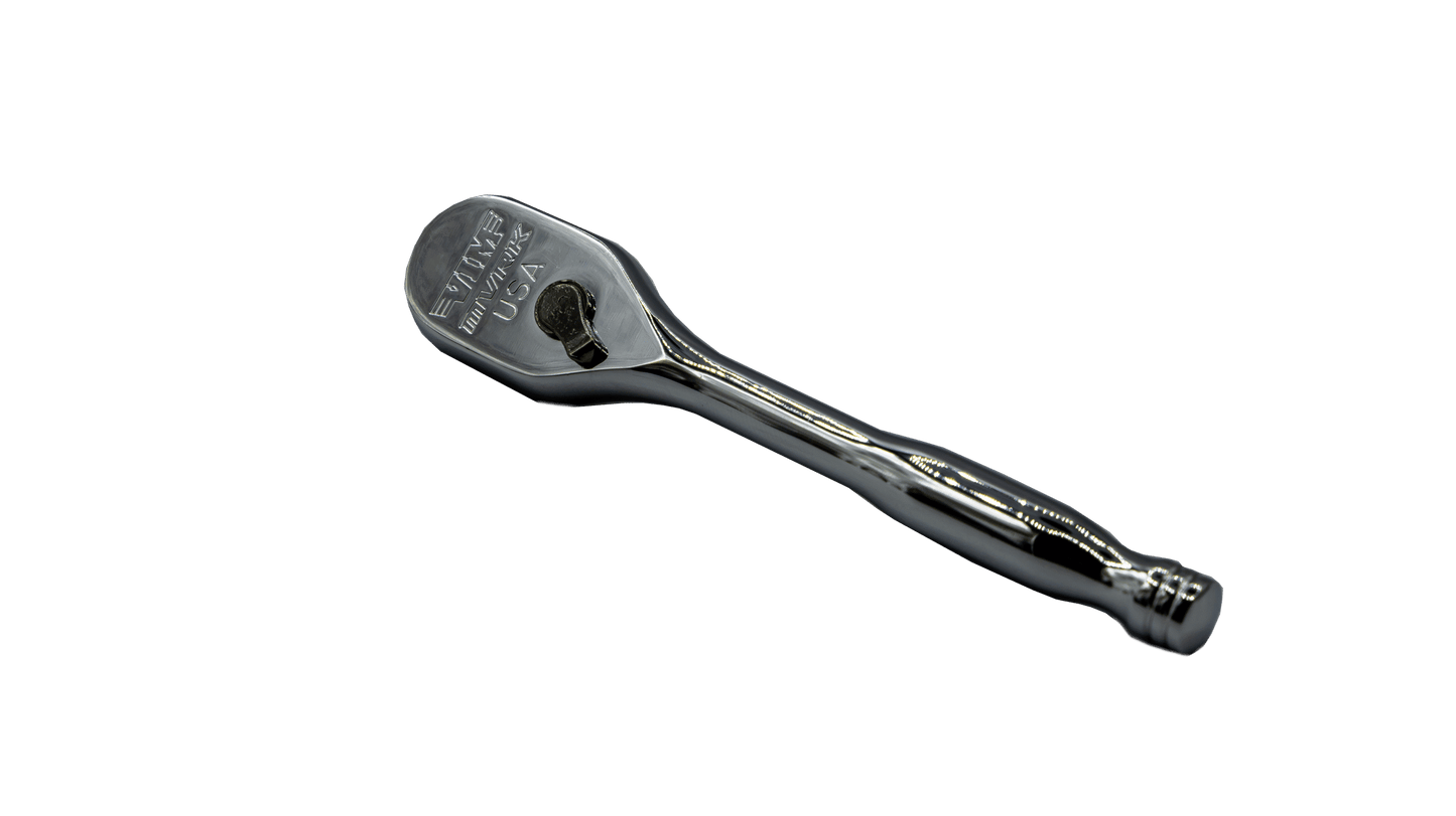 VIM MVRK 1/4in Drive R4 5" OAL 90 Tooth USA Made Ratchet